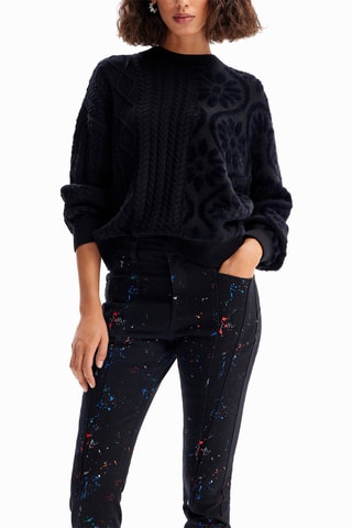 Pantalon slim - Noir