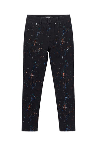 Pantalon slim - Noir