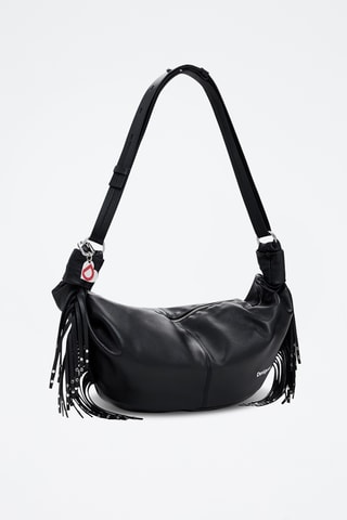 Sac porté épaule. - Noir