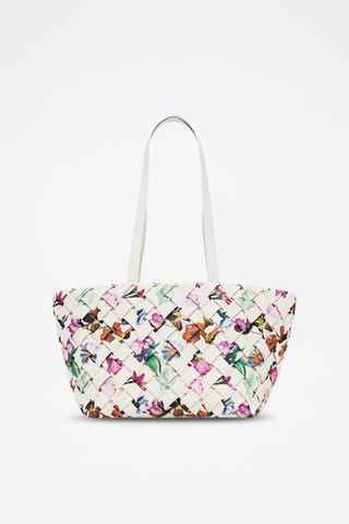 Sac porté épaule - Écru