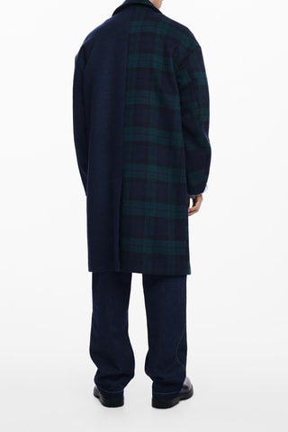 Manteau en laine - Bleu marine