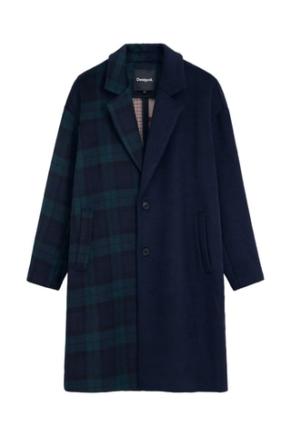 Manteau en laine - Bleu marine