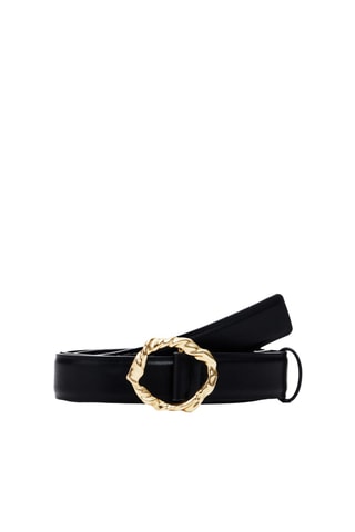Ceinture en cuir - Noir