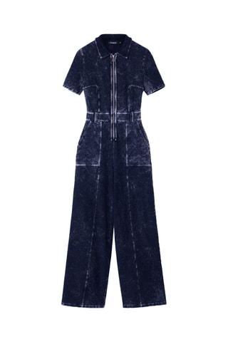 Combinaison en jean - Bleu
