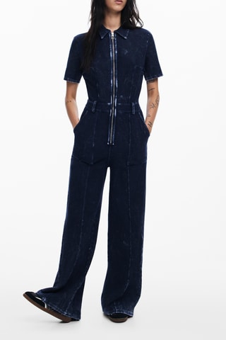 Combinaison en jean - Bleu