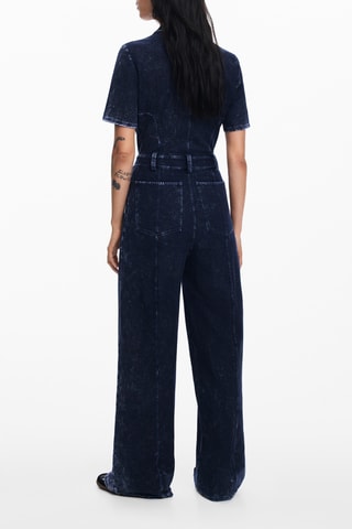 Combinaison en jean - Bleu