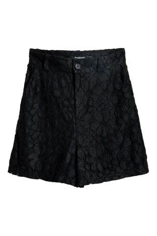 Short en dentelle - Noir