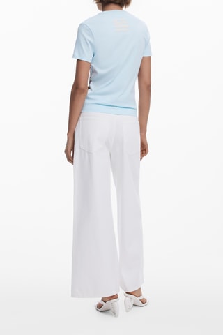 T-shirt slim - Bleu