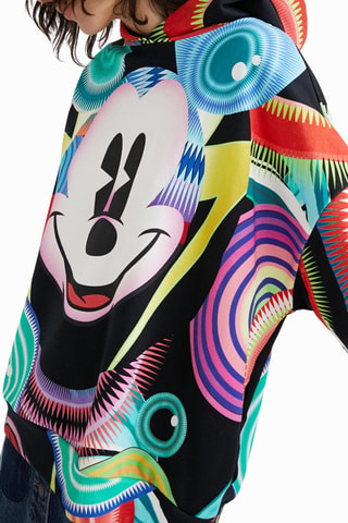 Sweat à capuche Mickey Disney - Noir
