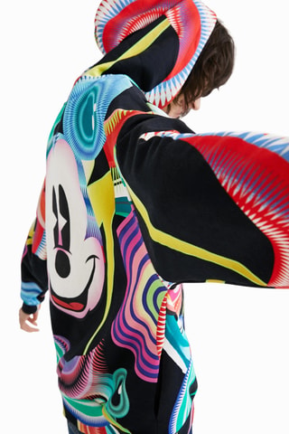 Sweat à capuche Mickey Disney - Noir