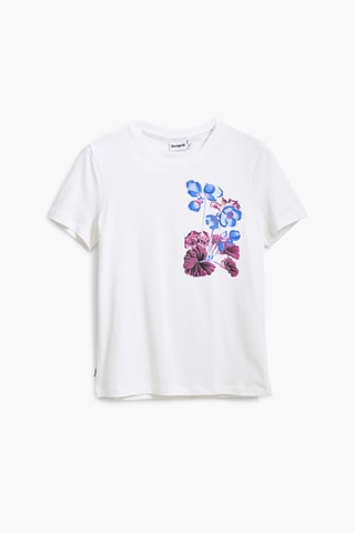 T-shirt slim - Blanc