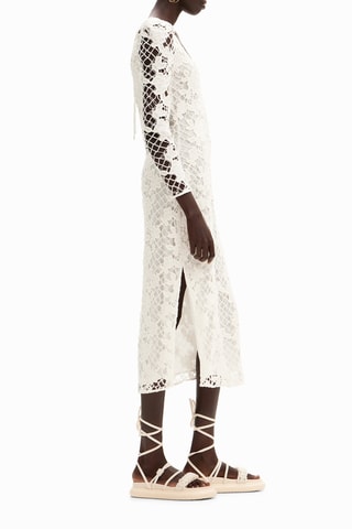 Robe fourreau - Blanc
