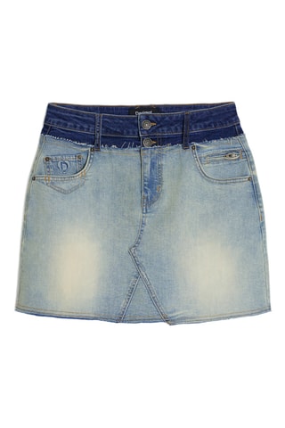 Jupe-short en jean - Bleu clair