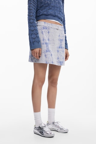Jupe-short - Bleu