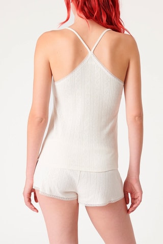 Camisola de alças Vitapointiz Branco