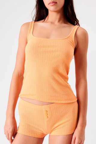 Camisola de alças Squaripointiz Laranja