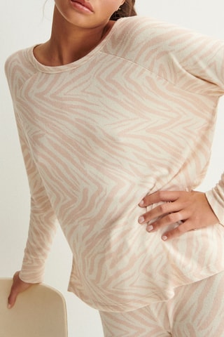 T-shirt Printcarryiz Rosa-maquilhagem