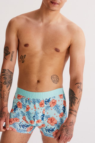 Boxers Blutropiz Turquesa