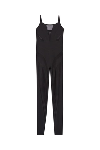 Macacão bi-matéria Sexycutiz - Preto - Undiz