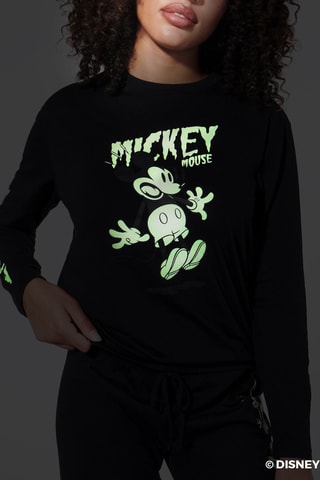 T-shirt de pijama Mickey Disney - Preto - Undiz