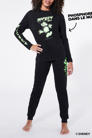 T-shirt de pijama Mickey Disney - Preto - Undiz