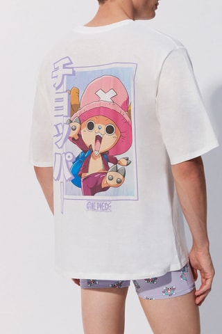 T-shirt Tony Tony Chopper One Piece Allpieciz - Branco