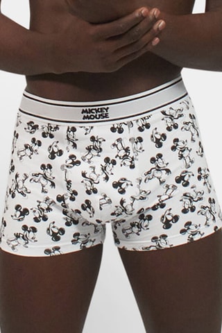 Boxers Mickey Disney Branco - Undiz