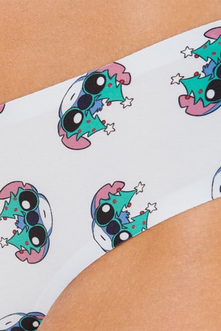 Cuecas Lilo Stitch e Stitch Disney Clincutiz - Branco e turquesa - Undiz
