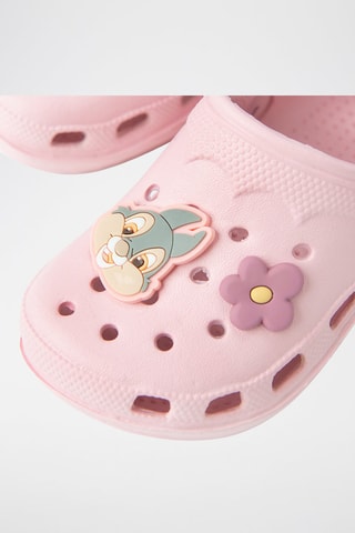 Sabots Bambi et Panpan Bambi Disney - Rose