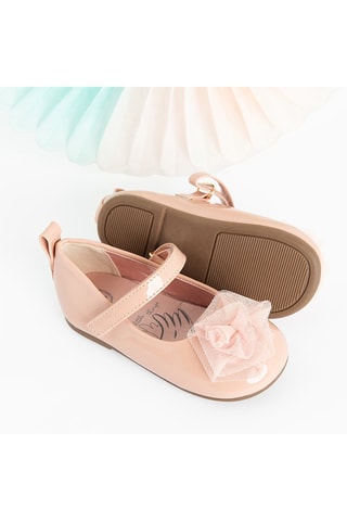 Ballerines vernies - Rose poudré