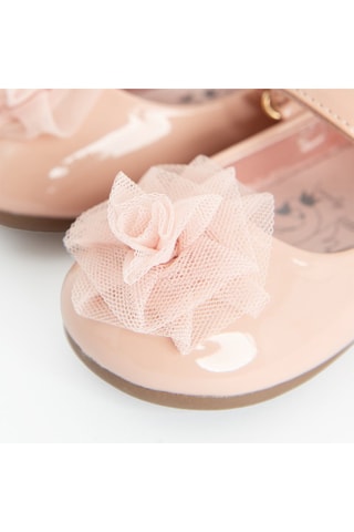 Ballerines vernies - Rose poudré