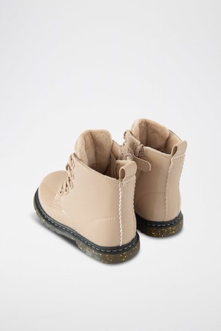 Bottines vernies - Beige