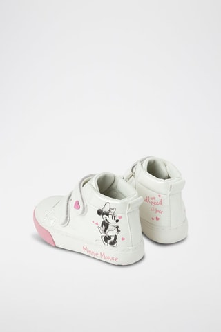 Bottines vernies Minnie Disney - Blanc