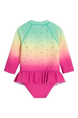Maillot 1 pièce tie and dye - Rose