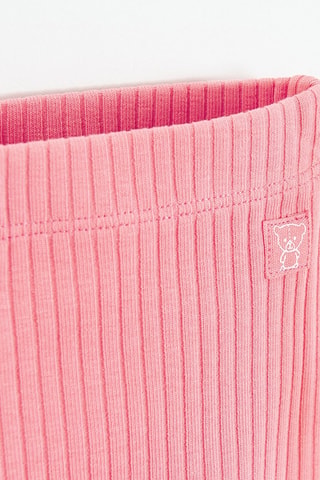 2 pantalons - Fuchsia et mauve