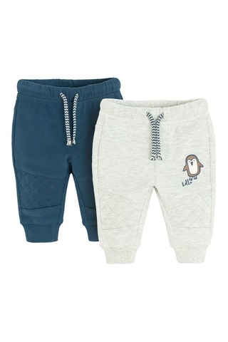 2 joggings - Bleu et gris clair