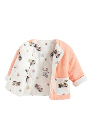 Veste réversible Minnie et ses amis Disney - Saumon