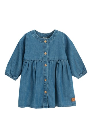 Robe en jean - Bleu foncé
