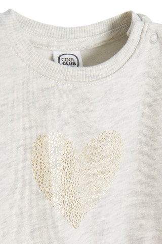 Robe trompe-l’œil - Beige chiné