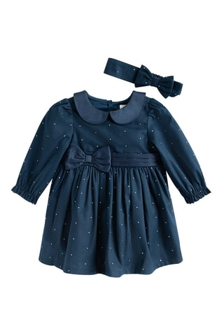 Bandeau et robe - Bleu marine
