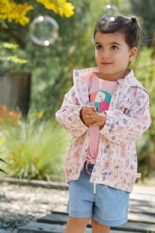 Blouson à capuche - Rose clair
