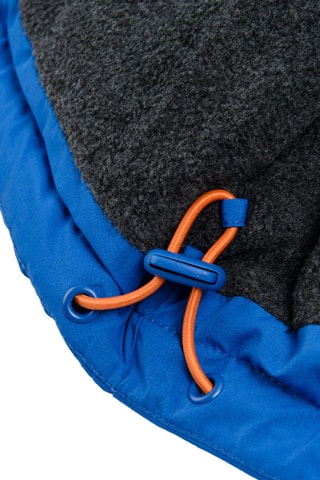 Doudoune à capuche - Bleu électrique