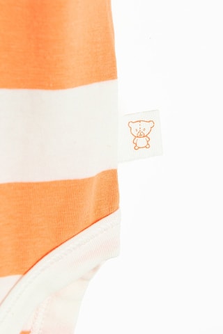 Body - Orange et blanc