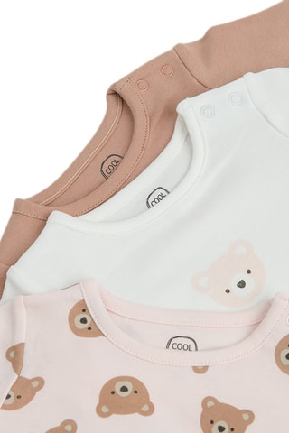 3 bodys - Blanc