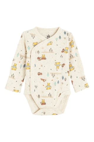 2 bodys Winnie l'ourson Disney - Marron et blanc
