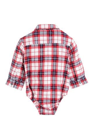 Body-chemise - Rouge
