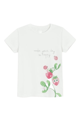 3 t-shirs - Vert d’eau et rose poudré