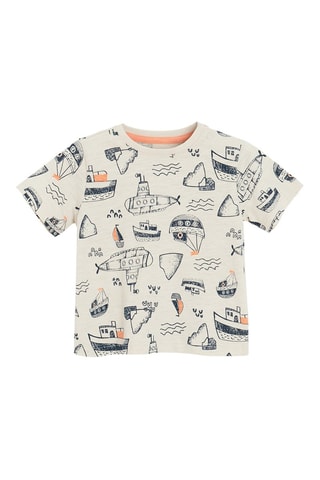 T-shirt - Beige clair