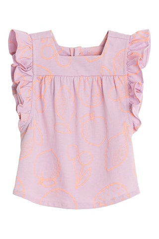 Blouse sans manches - Mauve