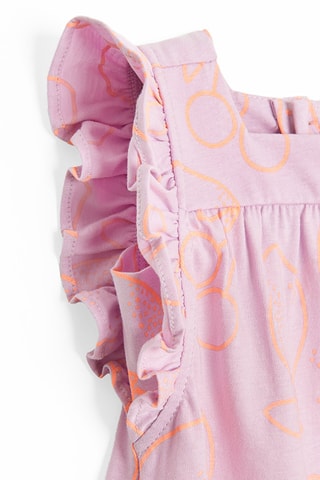 Blouse sans manches - Mauve